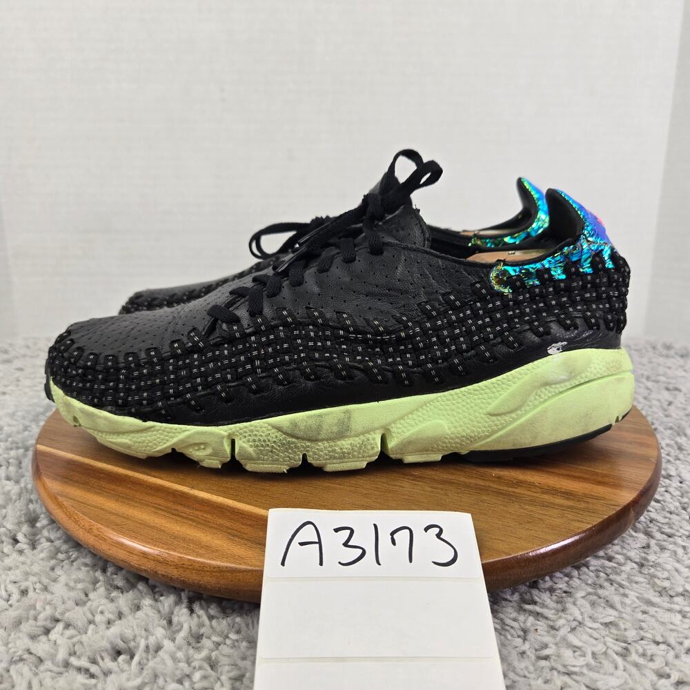 Nike Mens 10.5 Air Air Footscape Woven Wvn Mtn City QS Shanghai Athletic Sneaker